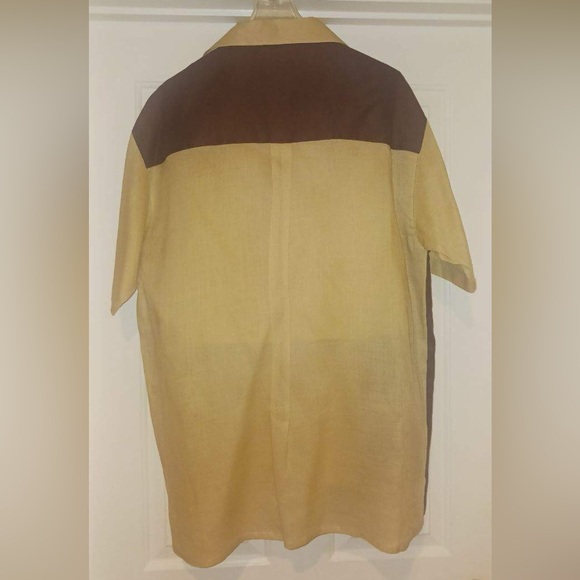 Brown & Tan Shirt & Pants Set - Picture 2 of 4